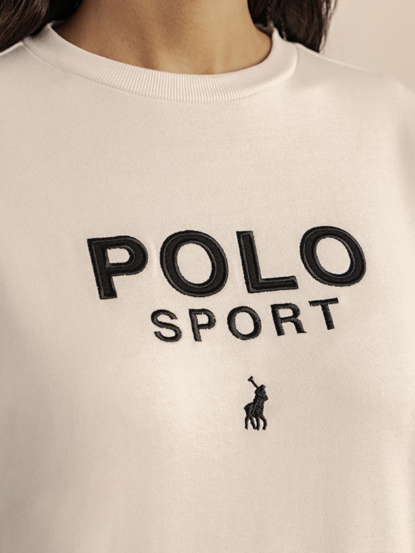 Polo Womens Sport White Sweater | Polo SA