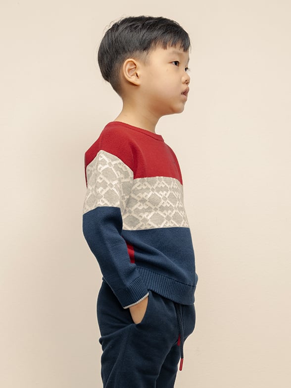 Polo Boys Knitted Pull Over