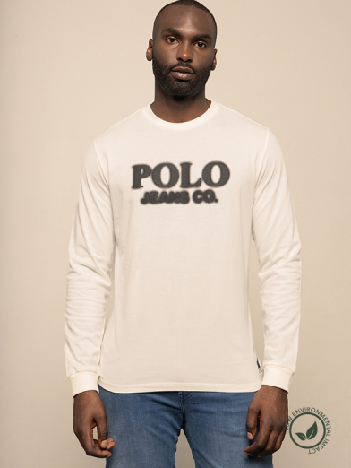 POLO V-NECK T-SHIRT BLUE – Men's Clothing Store