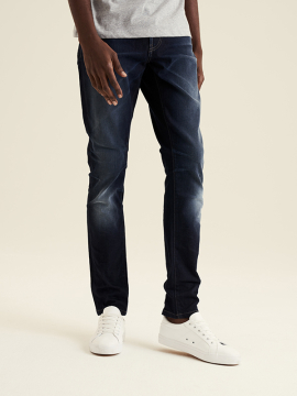 Moscow Dark Wash Mens Skinny Jeans
