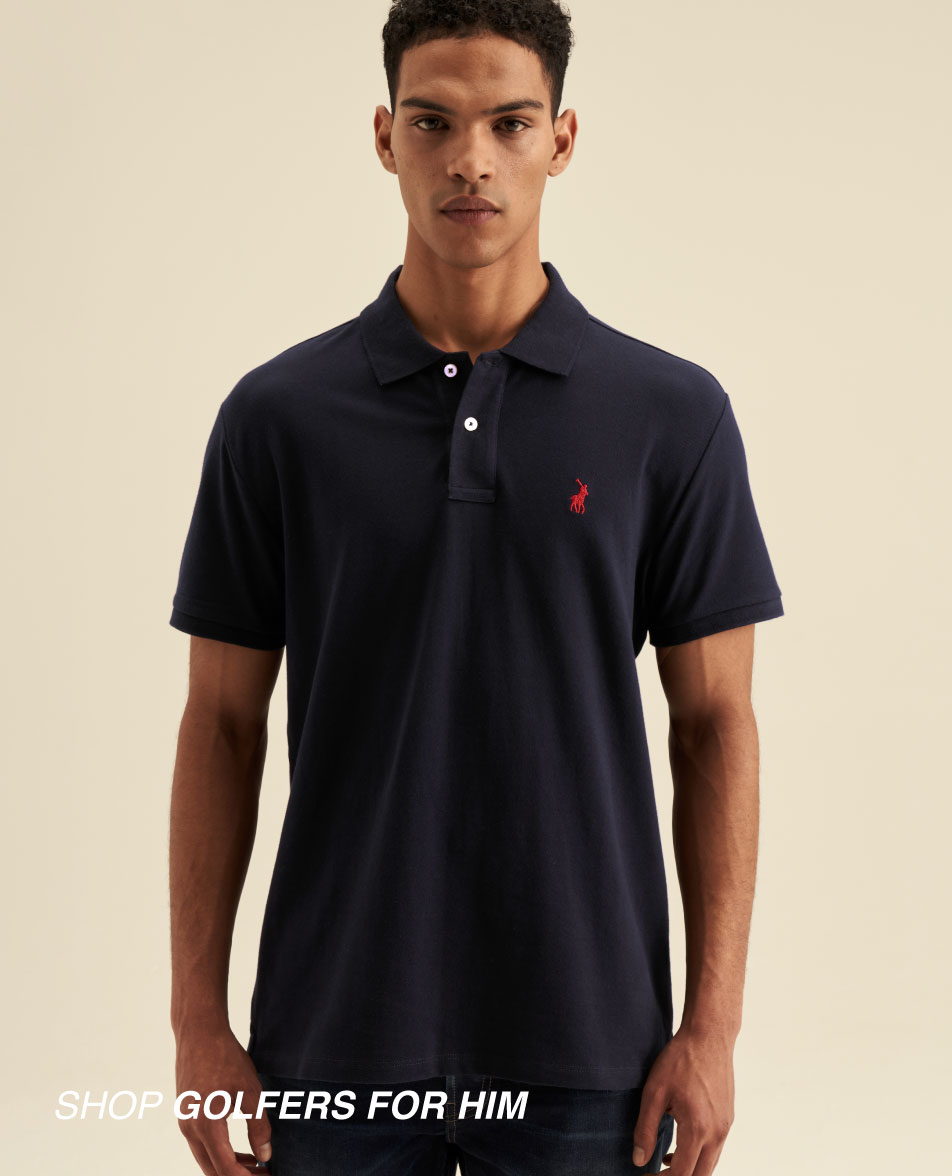 His and hers polo shirts sale